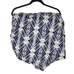 Pendleton 100% Cotton Flannel 2 Piece Twin Sheet Set Native American Geometric